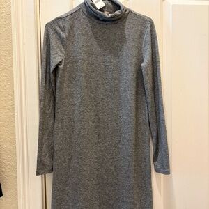 NWT JCREW GREY TURTLENECK DRESS